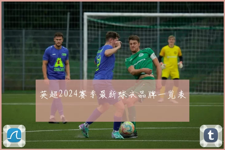 英超2024赛季最新球衣品牌一览表