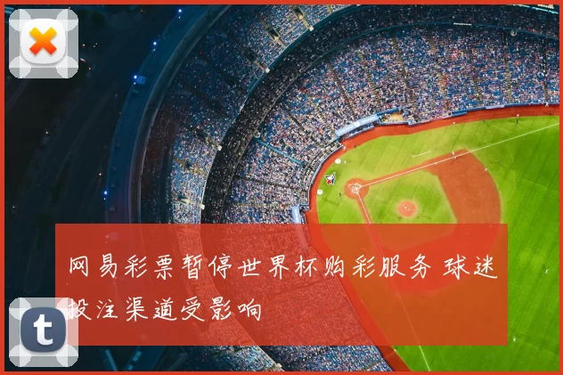 网易彩票暂停世界杯购彩服务 球迷投注渠道受影响