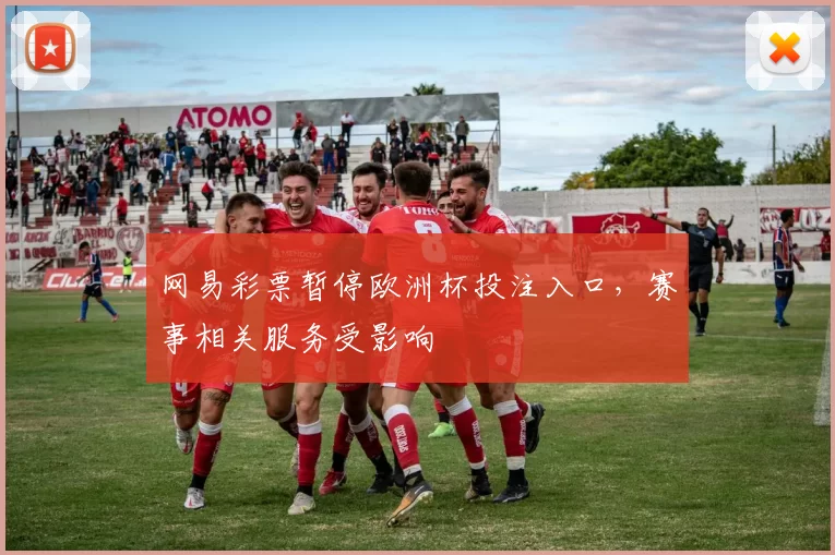 网易彩票暂停欧洲杯投注入口，赛事相关服务受影响